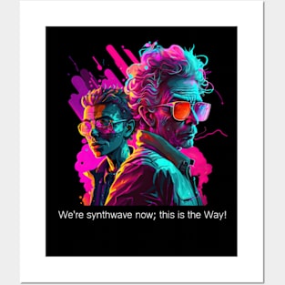 It's Synthwave! v2 Posters and Art